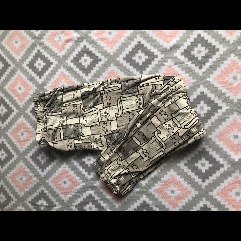 Cat Pj bottoms